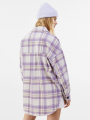 Oversized check overshirt