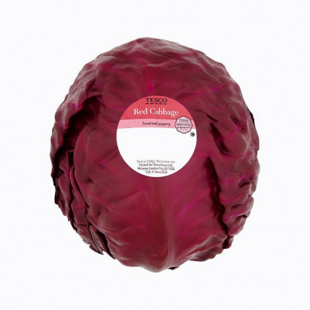 Tesco Red Cabbage Each