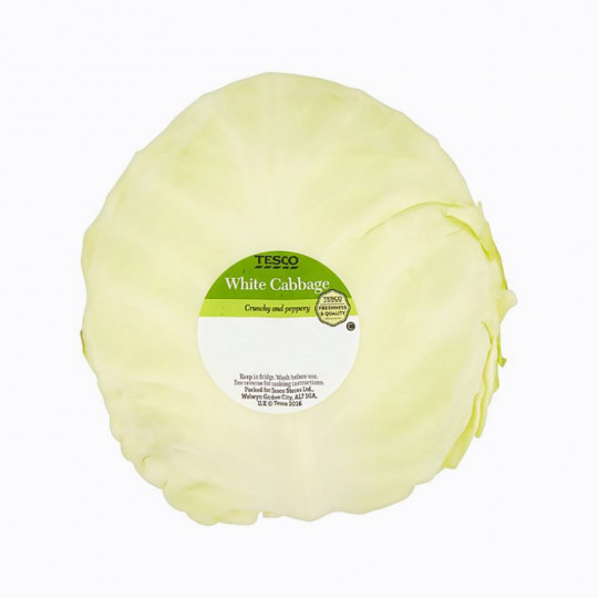 Tesco White Cabbage Each