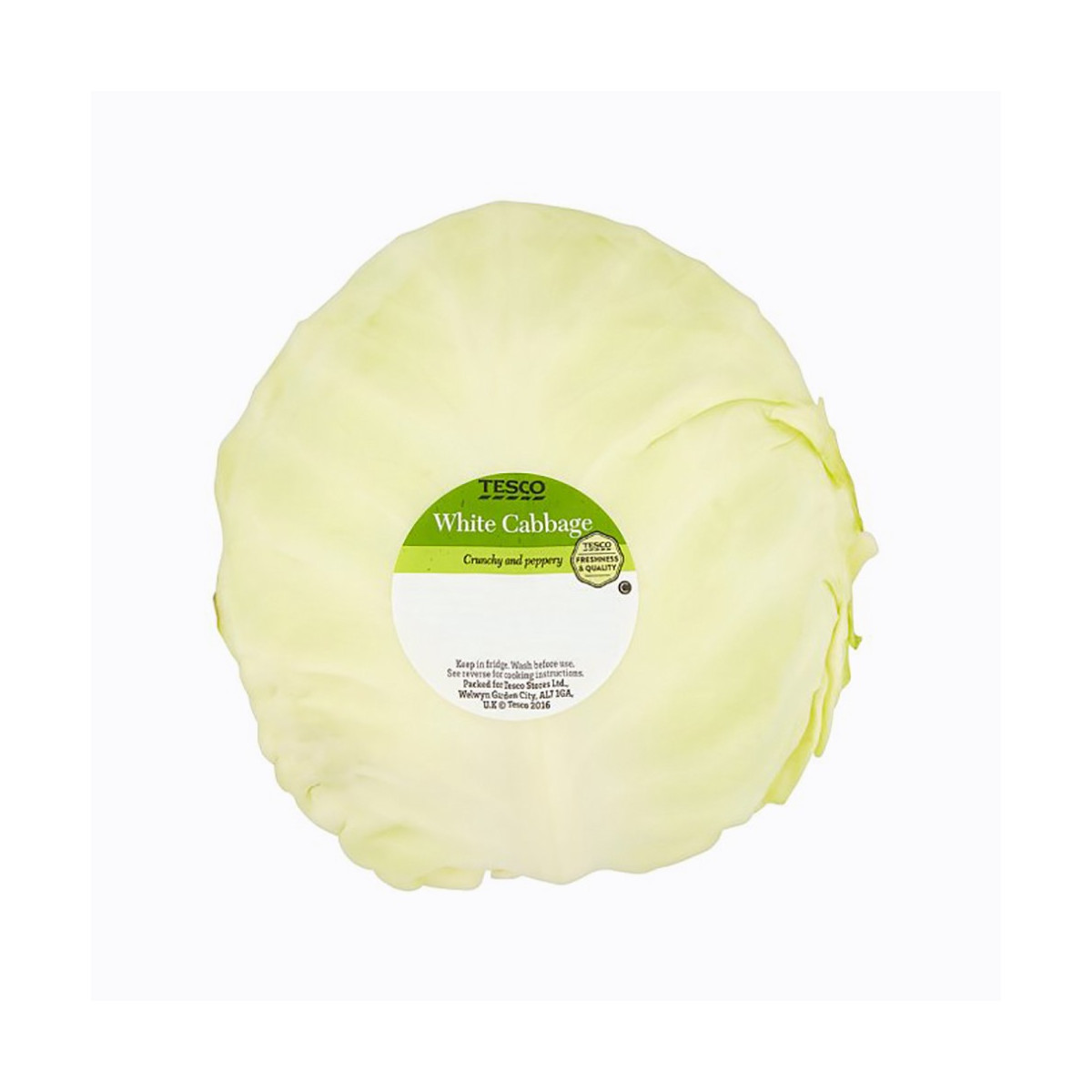 Tesco White Cabbage Each