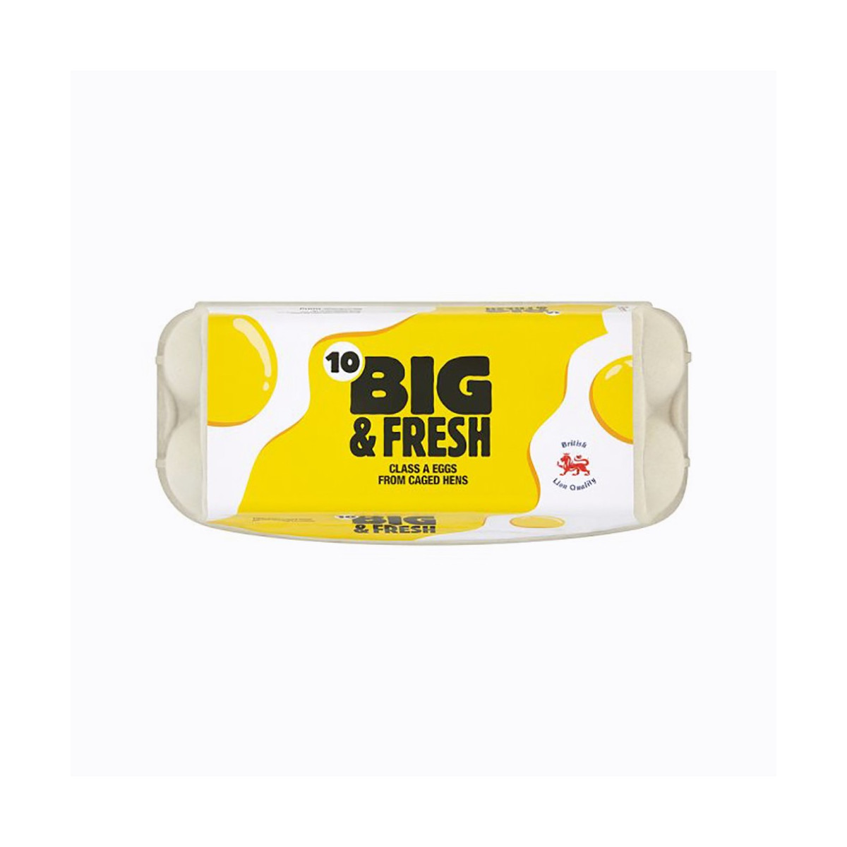 Big And Fresh Mixed Sized Eggs 10 Pack