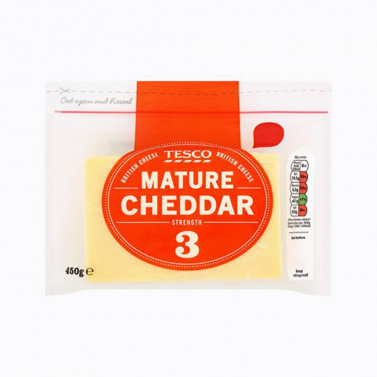 Tesco British Mature Cheddar Cheese