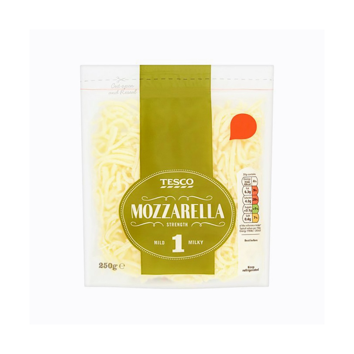 Tesco Grated Mozzarella