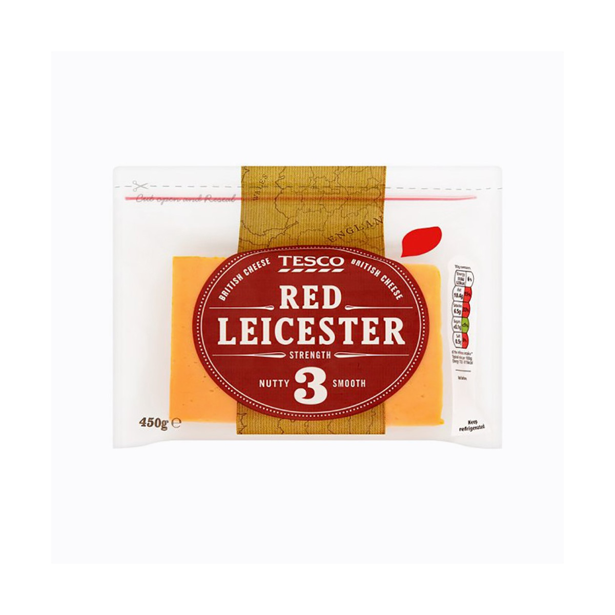 Tesco Red Leicester Cheese