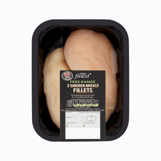 Tesco Finest 2 Cornfed Free Range Chicken Fillets