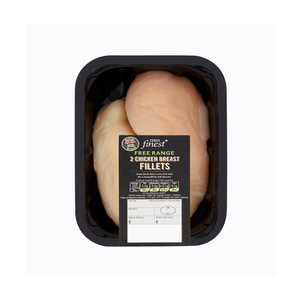 Tesco Finest 2 Cornfed Free Range Chicken Fillets