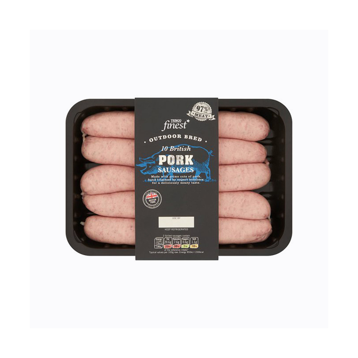 Tesco Finest 10 Traditional Pork Sausages