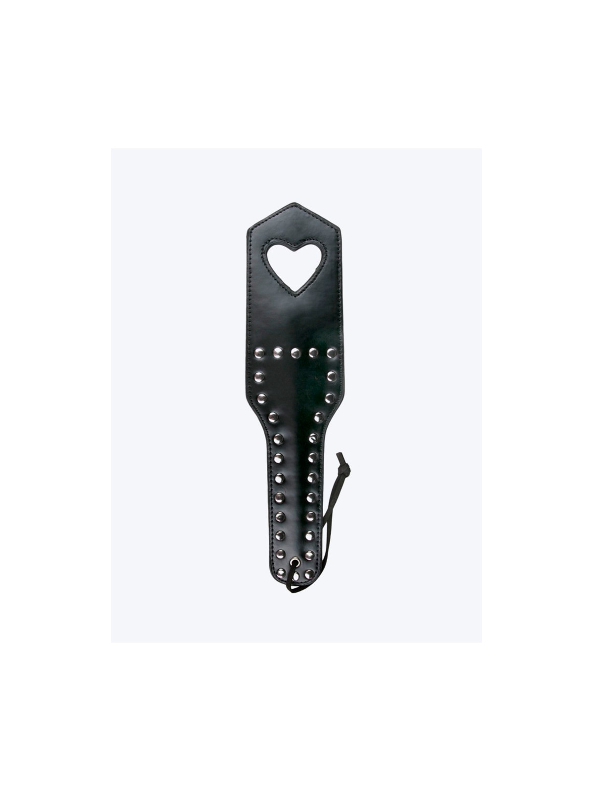 Paddle with studs and heart shape