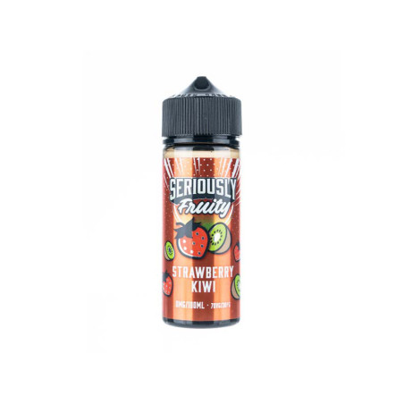 Strawberry Kiwi 100ml Shortfill E-Liquid by Seriously Fruity