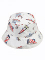 Baby White 'Nautical' Cotton Sun Hat