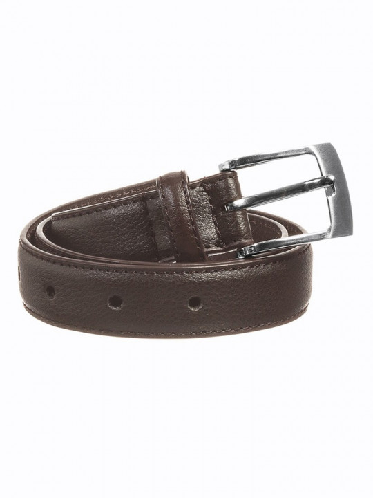 Boys Smart Brown Leather Belt