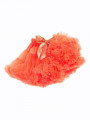 Neon Orange Chiffon Frilled Tutu Skirt